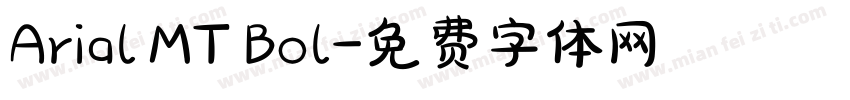 Arial MT Bol字体转换